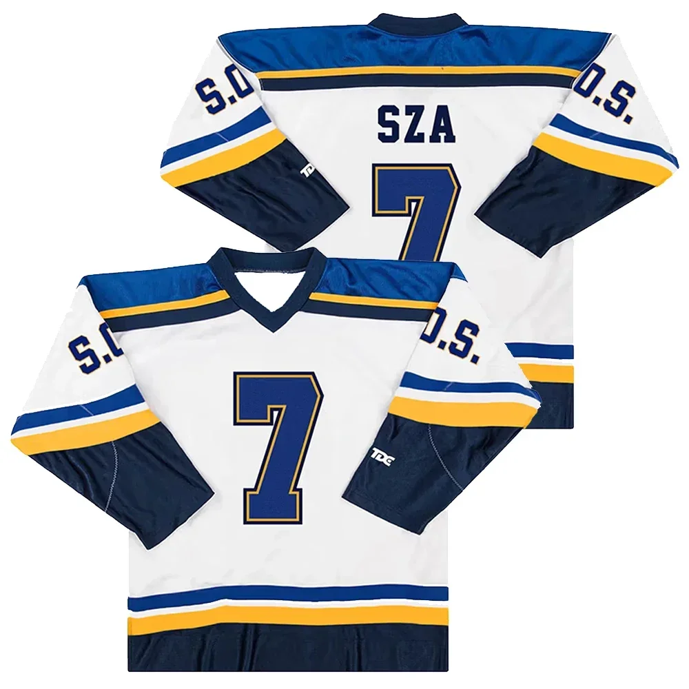 SZA Jersey SOS Blind New Album Merch 2023 North American Tour Unisex Langarm-Sweatshirt-Shirts – Detail 3
