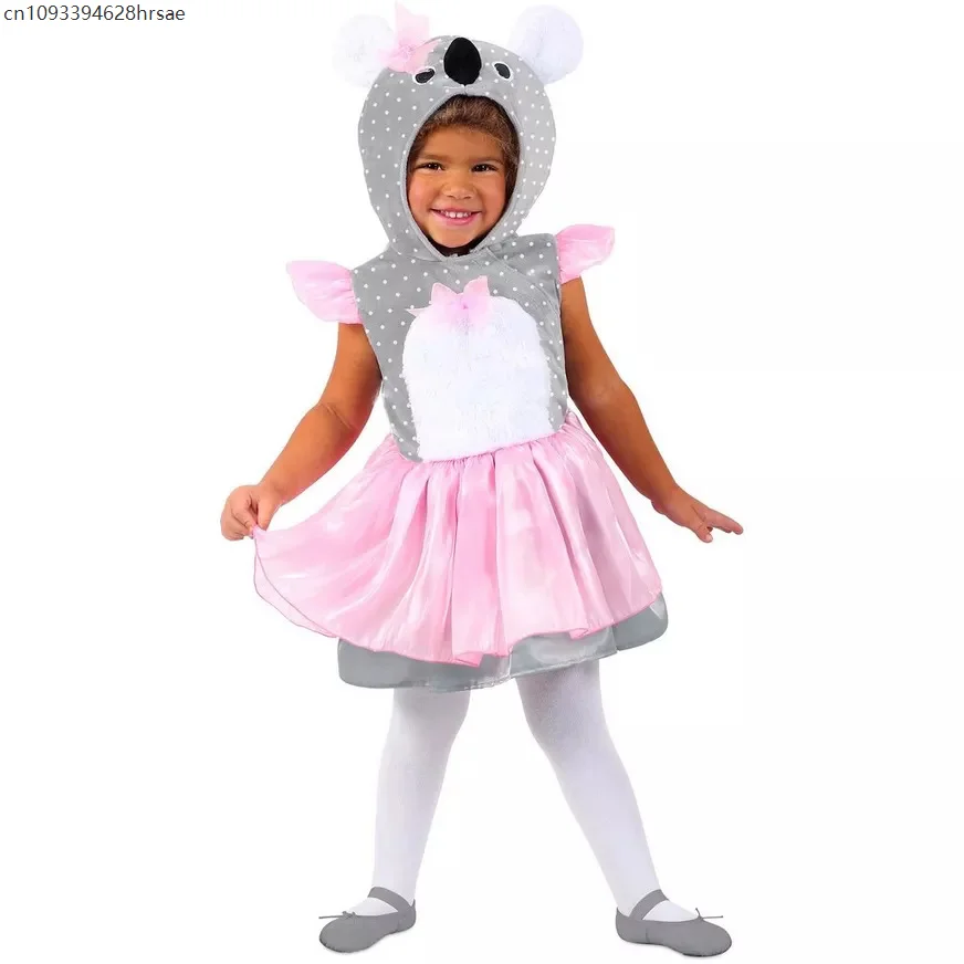 

2025 New Arrival Pink Toddler Little Australia Koala Fancy Dress Up Princess Girls Kimmy Koala Child Costume