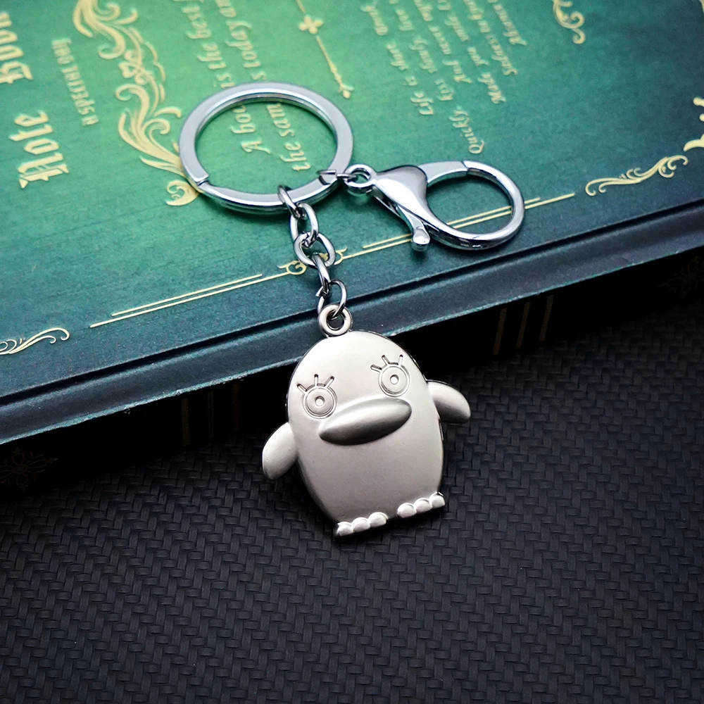 GINTAMA Keychain Elizabeth Key Chain Keyring Sakata Gintoki Keychains for Men Anime Accessories Car Key Ring Pendant llaveros