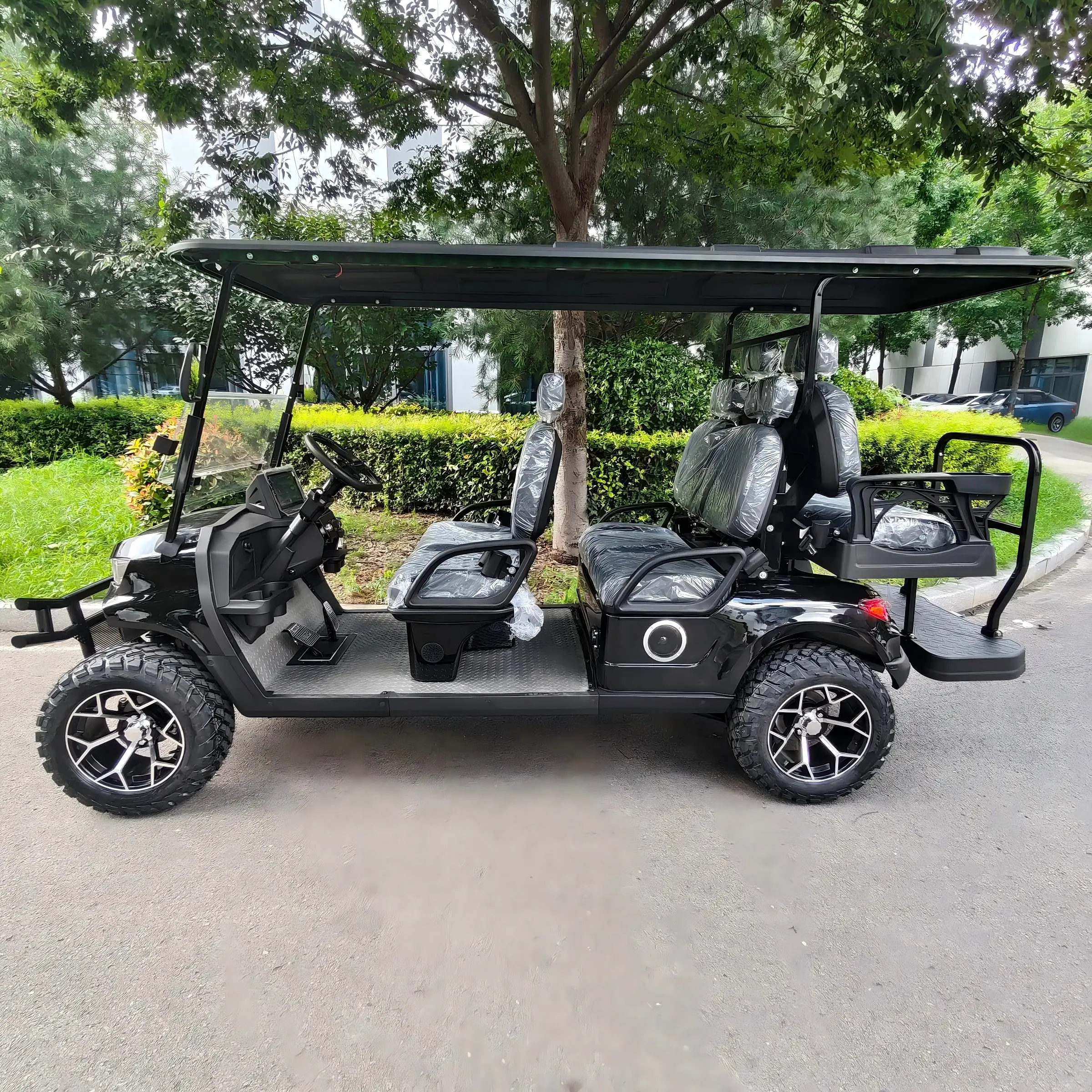 Street Legal Cheap Electric 6 Seater Cheap Prices Golf Car 6 Seats off Road Golf Cart