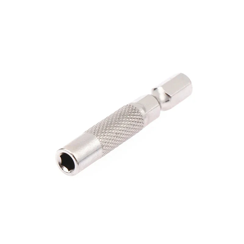 1pc Hex Shank 6.35mm to 4mm Adapter Electric Screwdriver Socket Micro Drill Bit Adapter Magnetic Holder Tools