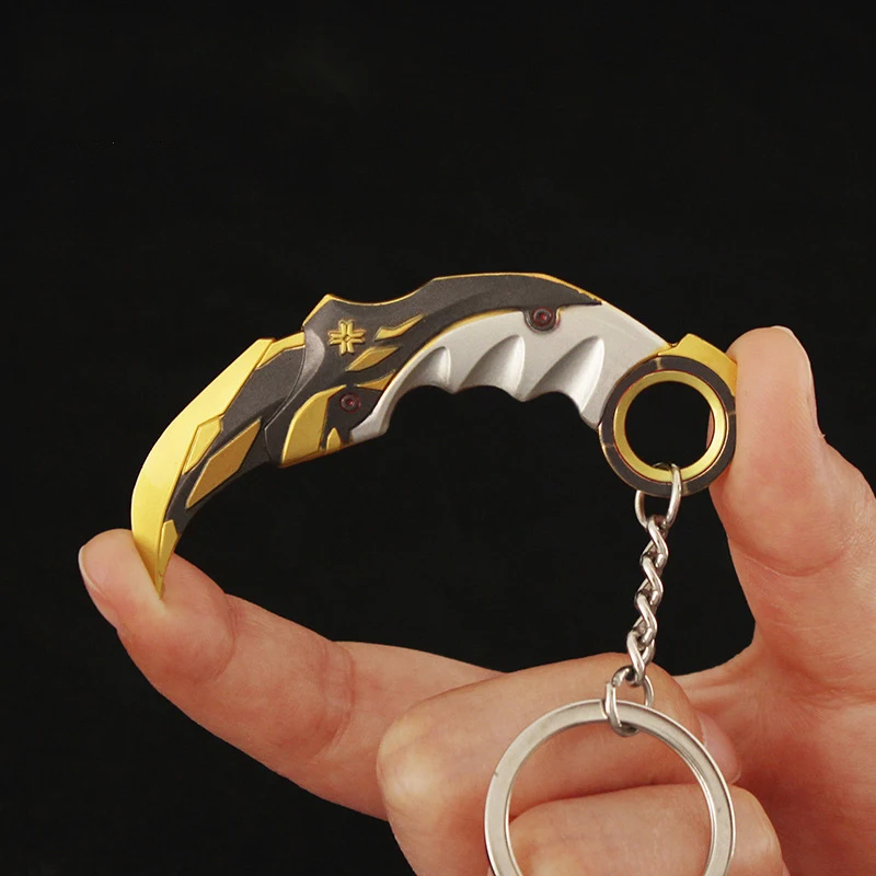 Valorant Neo Frontier Model Smite Knife Keychains CSGO Champions 2021 Karambit Sovereign Sword Model Keyrings Bakcpack Pendant
