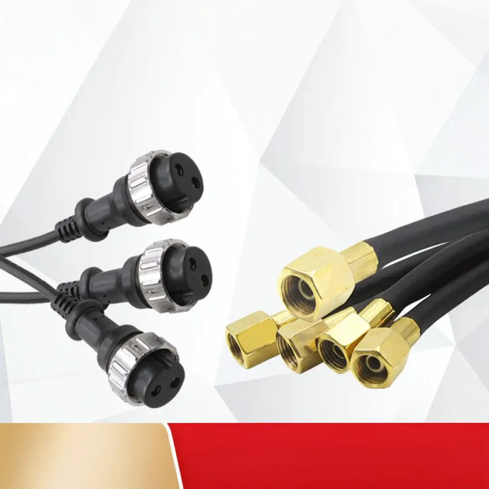 2 Pin Aviation Connector For Panasonic Welding Applicator Wire Feeder Socket Plug Metal Welding Machine Accessory Tool