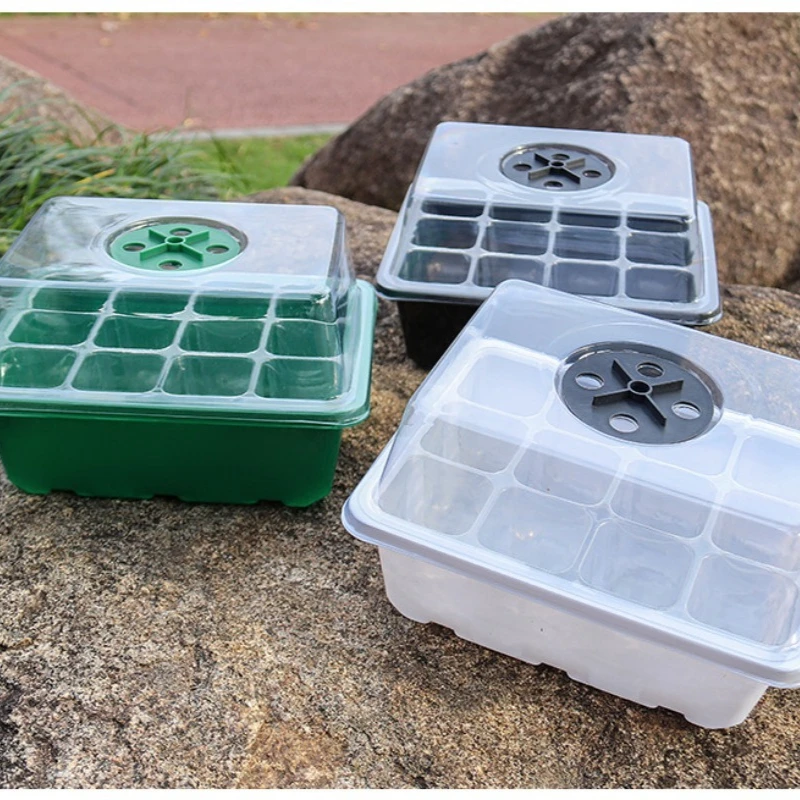 1pcs Multifunctional Seedling Box Household Gardening Nursery Pot Special Plant Care Container for Succulent Green Plant Growing