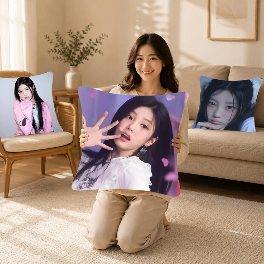 Gentle Celebrity L-Lee Wonhee Cushion Cover Bedroom bed reading backrest cushion Festive plush holiday Soft plush throw