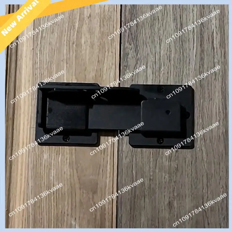 M01K Gate Latch Lock Adjustable Flip Gate Latch Lock With 3 Padlock Hole For Barn Door Shed Fence Outdoor Gate Shed