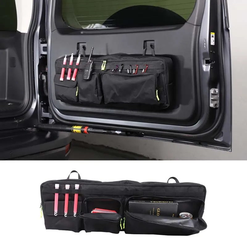 

Large Capacity Car Rear Tailgate Hanging Storage Bag Organizer Tool Multi-Pockets Cargo Bag For Great Wall Haval H9 2024 2025