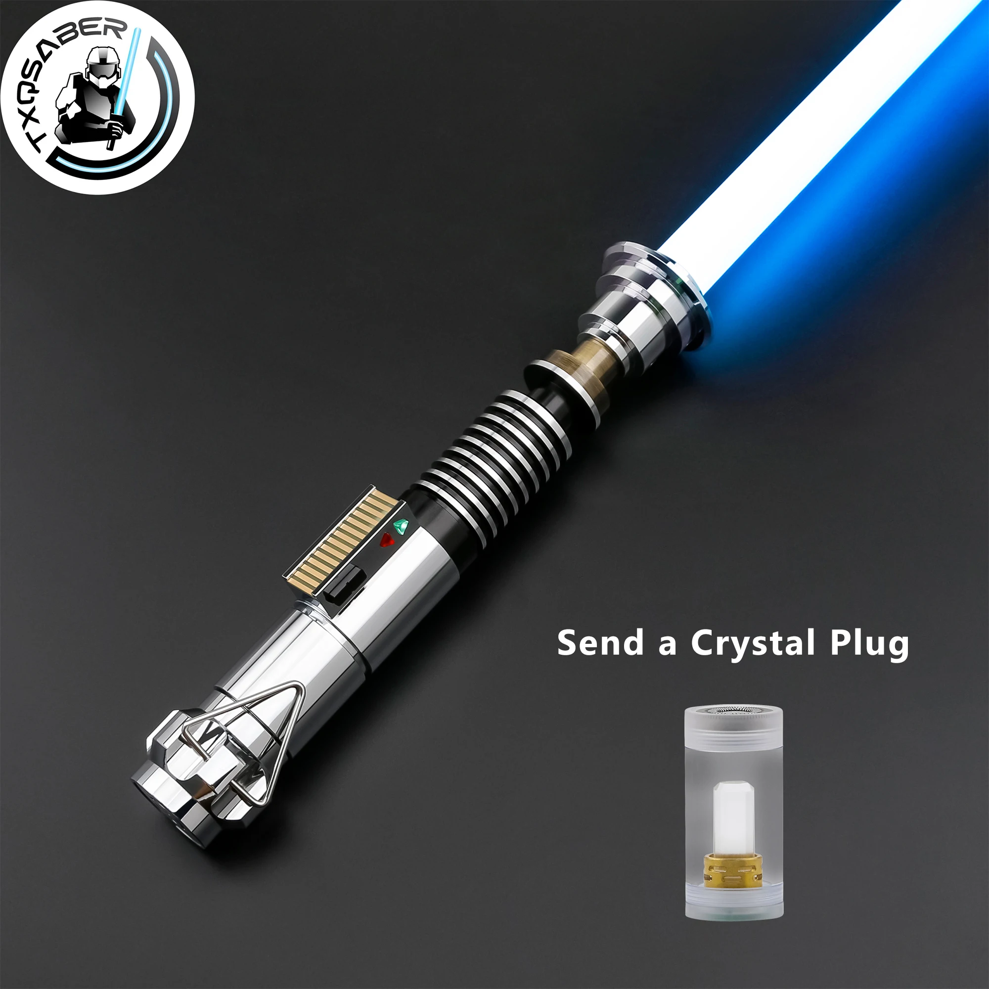 

Реплика светового меча TXQSABER LUKE EP6 Jedi Heavy Dueling Pixel RGB Laser Sword с плавным движением, функцией FOC и эффектом бластера для косплея