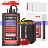 10pcs/Lot THINKCAR Thinkdiag 2 EDIAG PLUS ALL SYSTEM OBD2 Scanner Support CAN FD Full Software 16 Reset Function