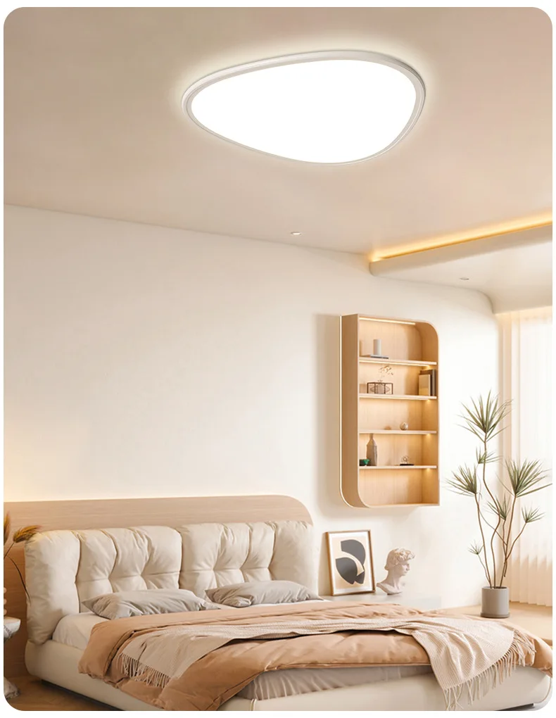 （001）Full Spectrum Ceiling Lamp Zhongshan Lamp Living Room Main Lamp Simple Home Led Bedroom