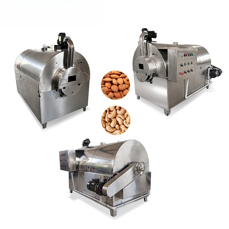 Industrial 100-500kg Electric Chestnut Pecan Coffee Soya Bean Nut Roasting Oven Machine Roaster Machine