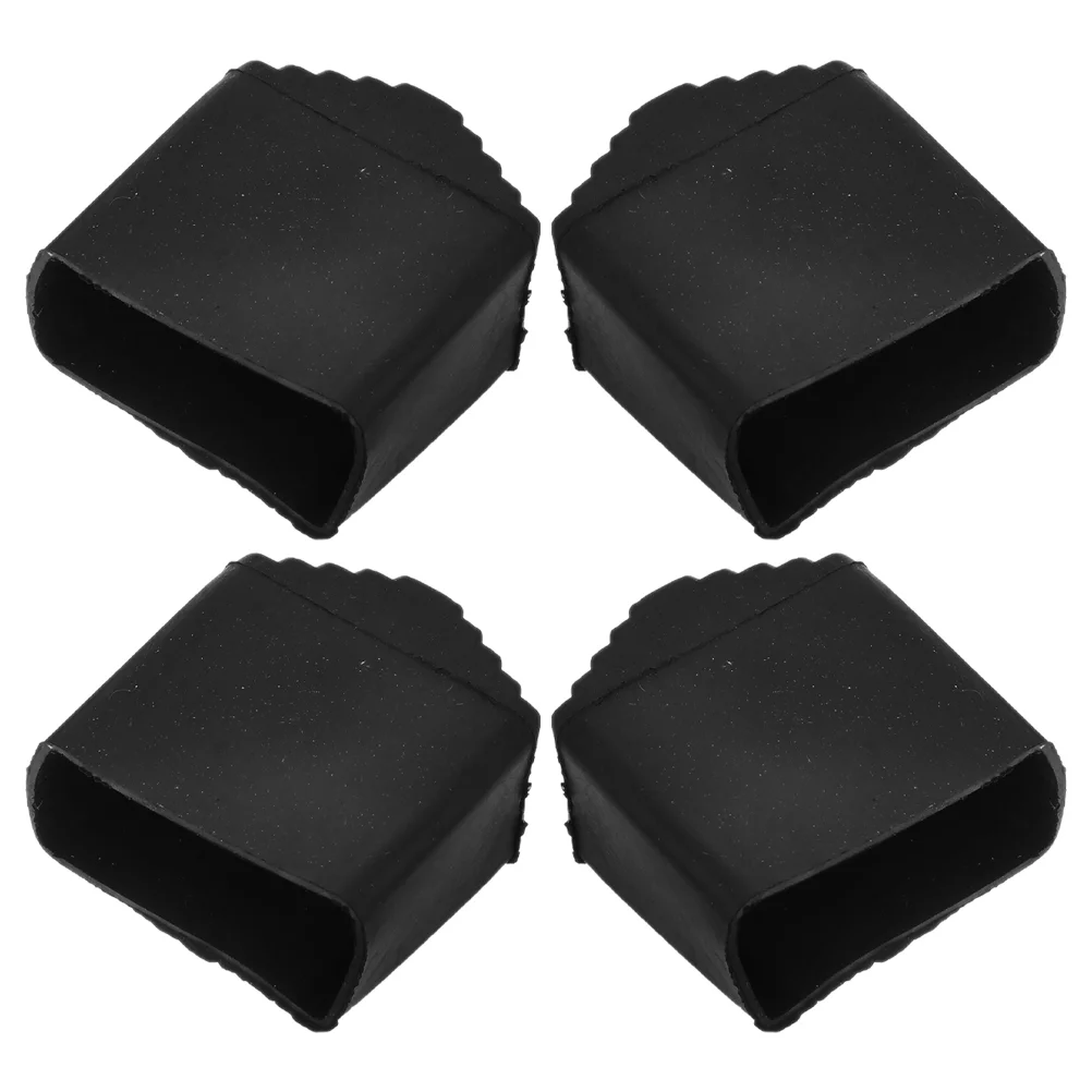 

4 шт. коврик для лестницы, противоскользящие подушечки для удлинителей ног, торцевые заглушки в елочку, черная противоскользящая крышка