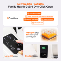 Portable Home Trainer Easy Cycle Elderly Rehabilitation Mini Pedal Exercise Bike Arm and Leg Pedal Exerciser with Foot Boots