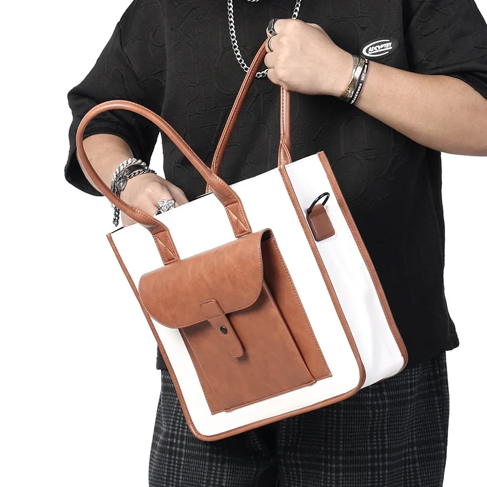 New Arrival Business Casual Shoulder Bag 2024 Large Capacity Handbag Briefcase for Men and Women