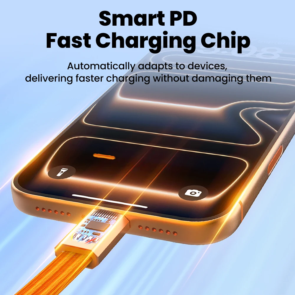 240W Short Type C To USB C Cable Fast Charging USB C Data Cable For iphone 15 16 Samsung Power Bank 100W USB A To Type C Cable