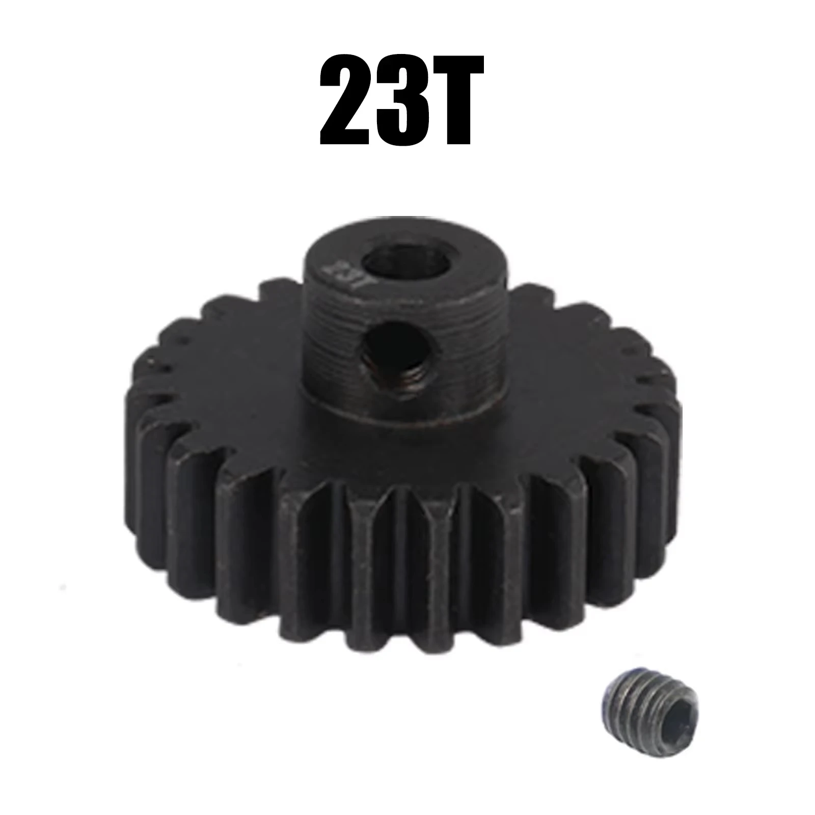 M0.8 3.175mm Gehärteter Stahl Metallzahnrad 10T 11T 12T 13T 14T 15T 16T 17T 18T 19T 20T 21T Motorgetriebe für 1/10 RC Auto Upgrade-Modifikation
