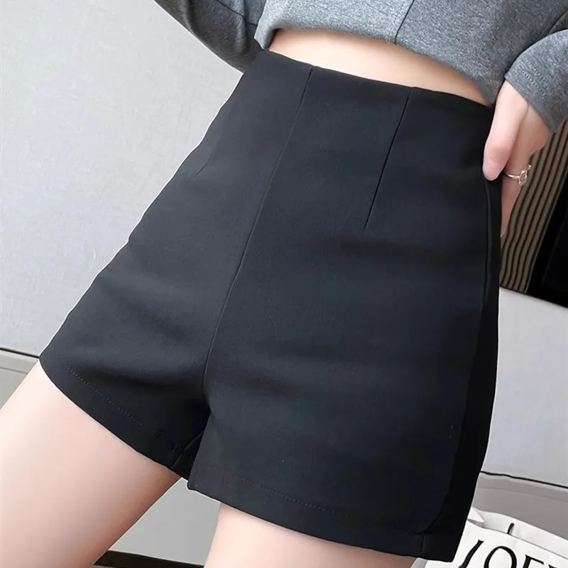 Pantalones ajustados de cintura alta para mujer, pantalón informal, versátil, sin marca, 00%, otro Material, invierno, 202