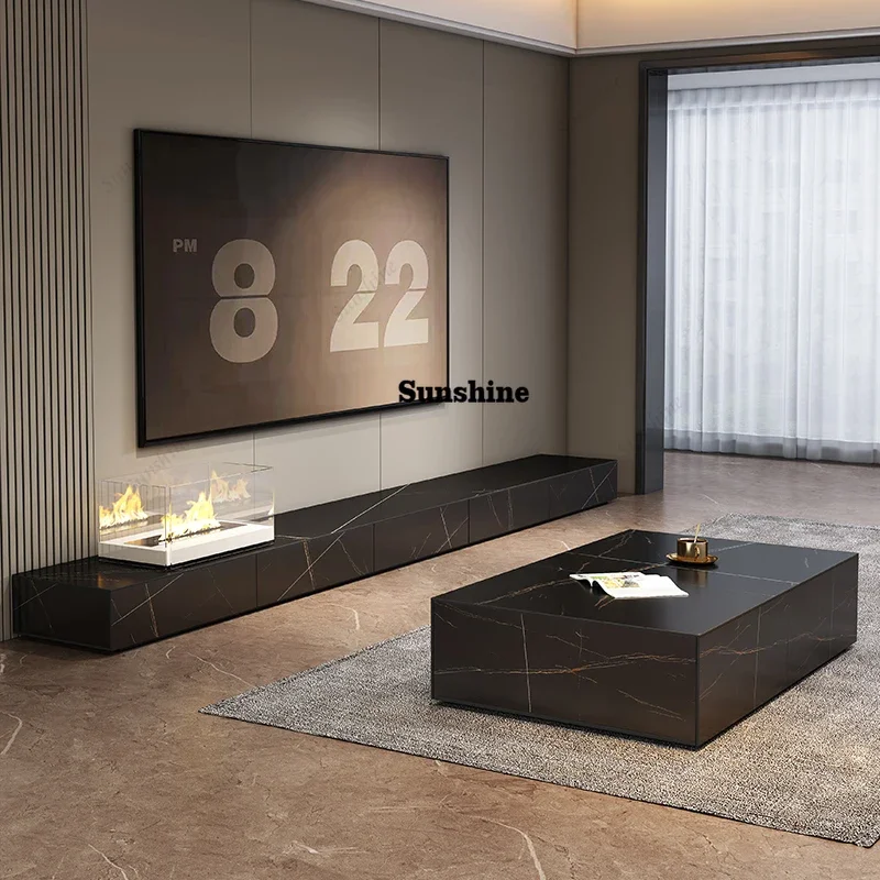 

Современные дизайнерские универсальные тумбы под телевизор для гостиной, органайзеры, столы для ТВ, роскошная мебель для просмотра фильмов, реплика мебели FT