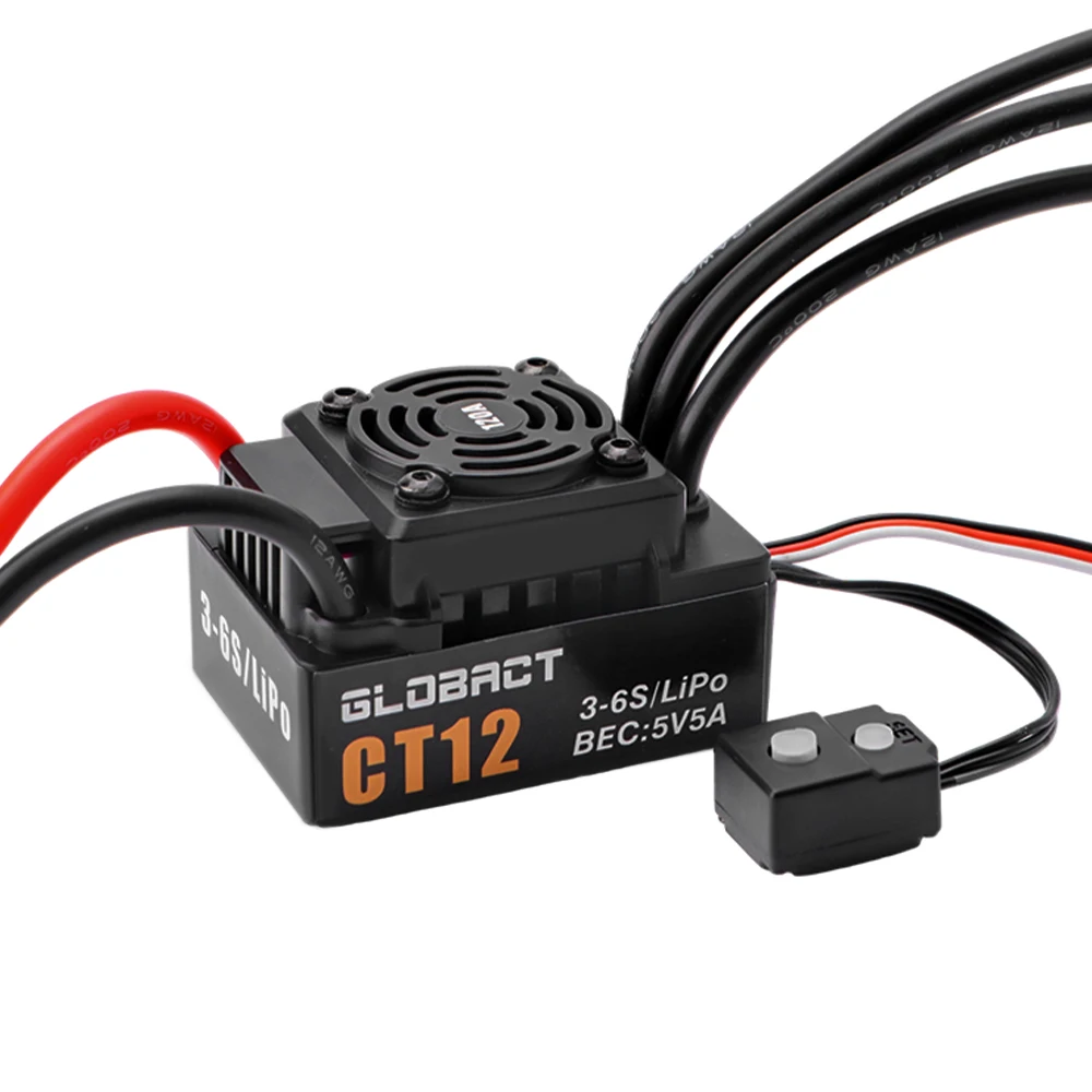 EPINON 120A ESC 3-6S Sensorless Brushless Speed Controller For 1/8 1/10 RC Car Monster Truck Buggy
