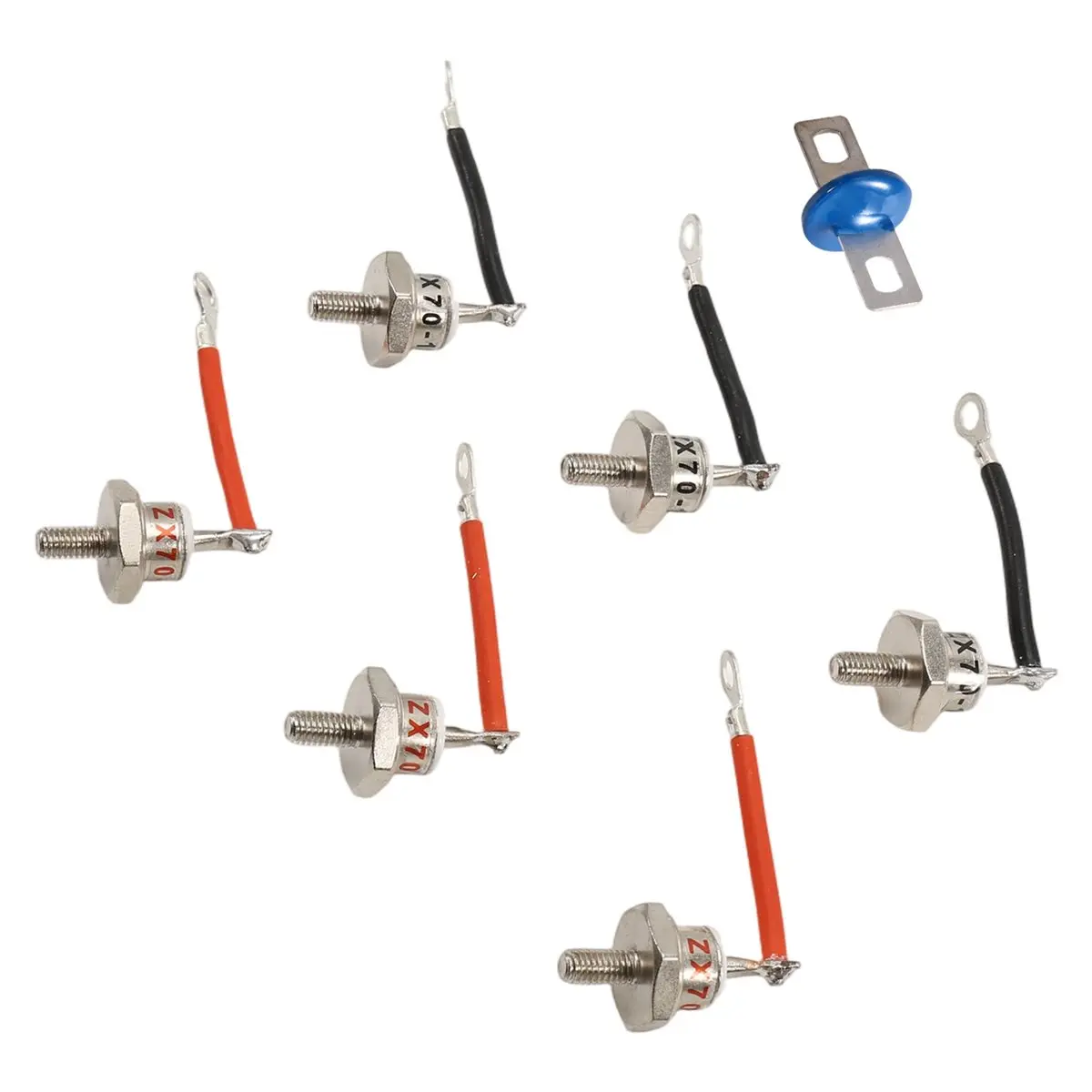 Workshop Gear ZX70-12 NEW Brushless Generator Rotary Rectifier Diode 70A-12 Diode 3 Positive & 3 Negative Terminals W/Wire