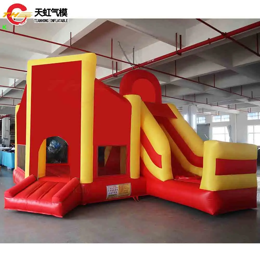 5.5 M Inflatable ปราสาท Bouncer สไลด์เด็กกระโดดปราสาท Bouncy Trampoline Air BOUNCE House Inflatable Bouncer