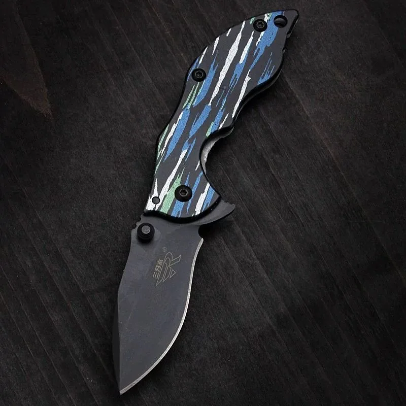 6026 في الهواء الطلق المحمولة سكين صغير قابل للطي الدفاع عن النفس المحمولة سكين للفرد سكين الجيش المفاتيح سكين