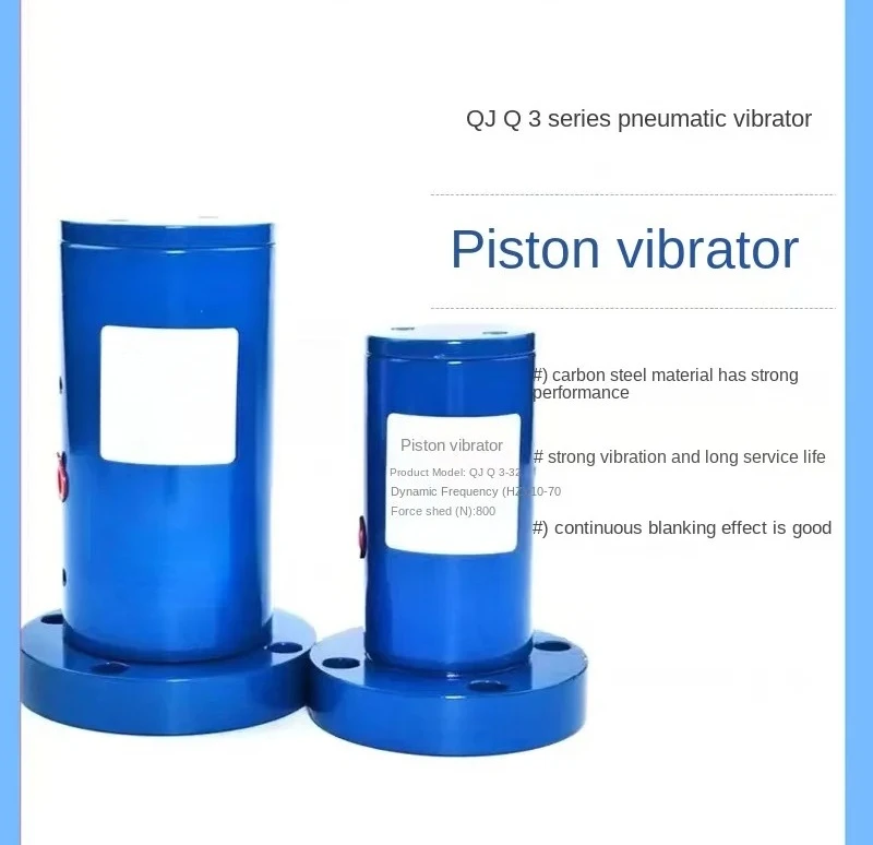 Air Hammer Pneumatic Vibrator /40/50/63/80/100 Piston Vibrator Reciprocating Vibrator