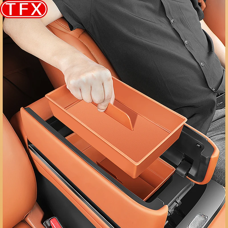 

For Trumpchi GAC S7 2025 2026 Car Armrest Box Storage Box Central Control Lower Storage Box Interior Organizer Auto Accessories