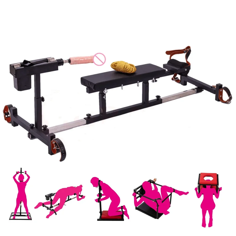 Móveis de bondage bdsm, suprimentos eróticos, conjuntos de equipamentos de colarinho, algemas, loja de ferramentas, cadeira sexual, brinquedos para mulheres, casais, adultos, jogos