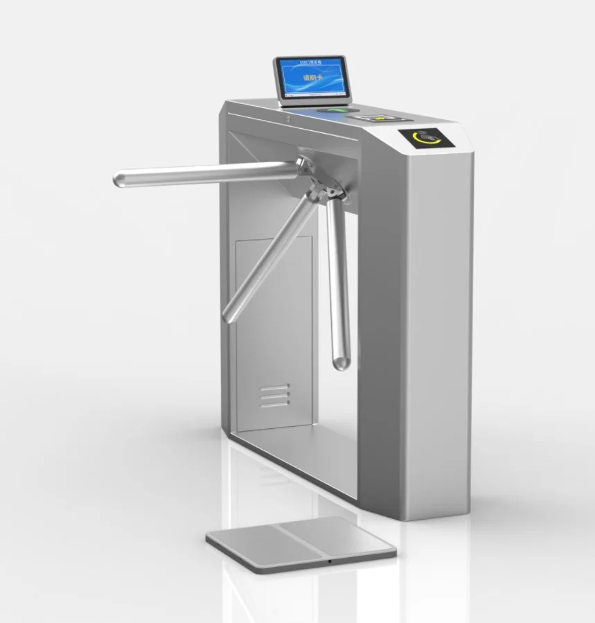 Automatic Stainless Steel ESD Tester Tripod Turnstile with Touch Screen Motion Detection for Static-Sensitive Areas Factory