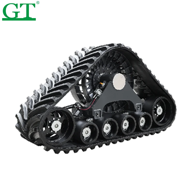 Customized Rubber Track System For Tractors And Combines Conversion Track System