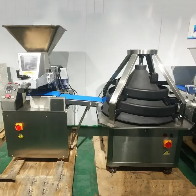 Automatic Heavy 400g 500g 600g 700 800g 1000g Continuous Small Burger Bread Volumetric Dough Divider Rounder for Bakery