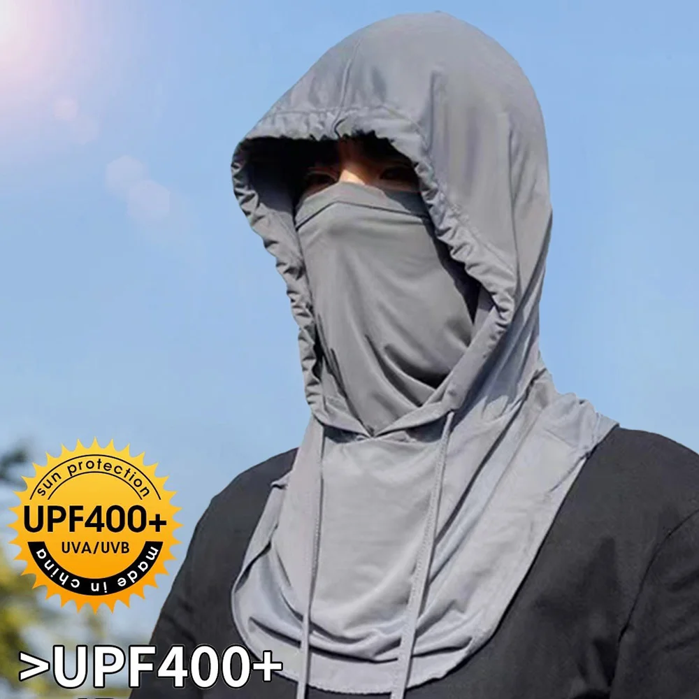 3 In 1 UV Protection Mask Scarf Hat Breathable Sun Protection Face Mask Summer Uv Blocking Scarf For Outdoor Cycling Fishing