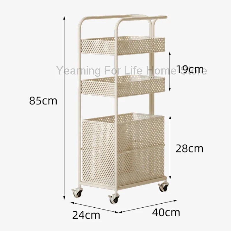 Manicure Beauty Salon Trolley Tool Rolling Cosmetic Lash Tattoo Salon Trolley Spa Nails Wozek Narzedziowy Beauty Furniture ZT50