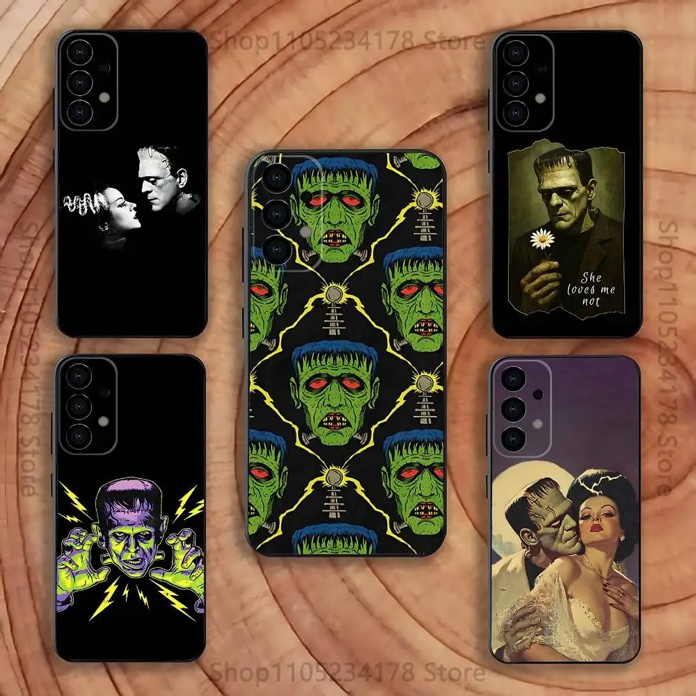 

Frankenstein Phone Case Silicone Soft For Samsung S25,S24,S21,S22,S23,S30,Ultra,S20,Plus,Fe,Lite