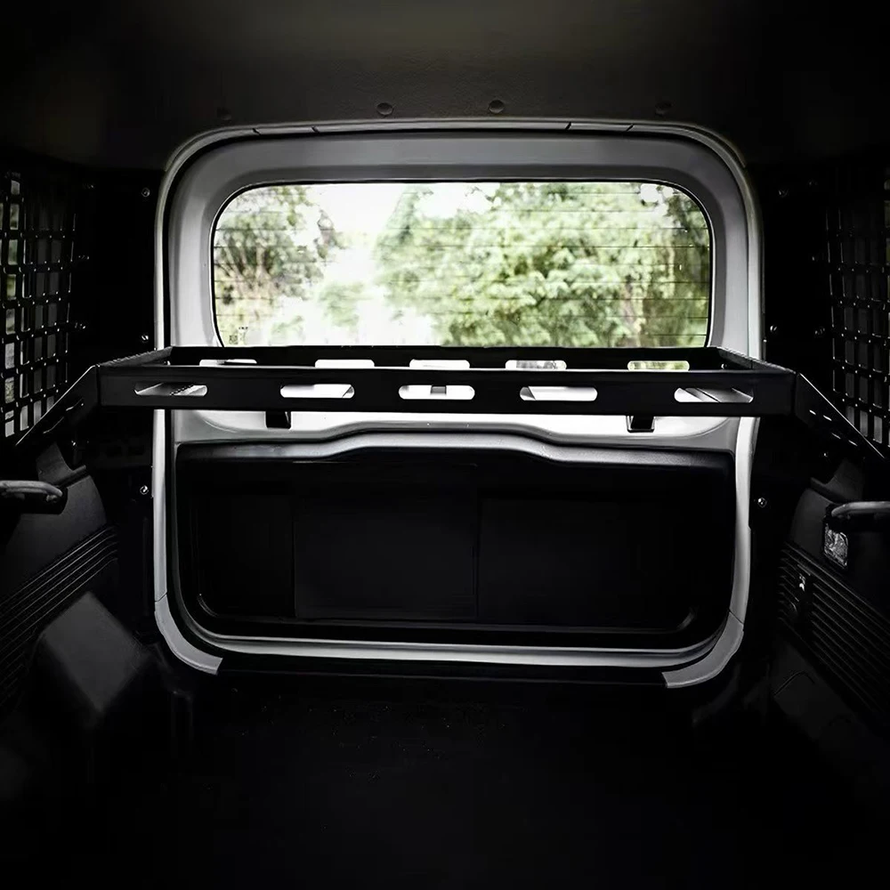 Lantsun JMN175 Rear Trunk Luggage Divider Rack for Suzuki for Jimny JB74 (5-Door) 2018-2026 Aluminum Alloy