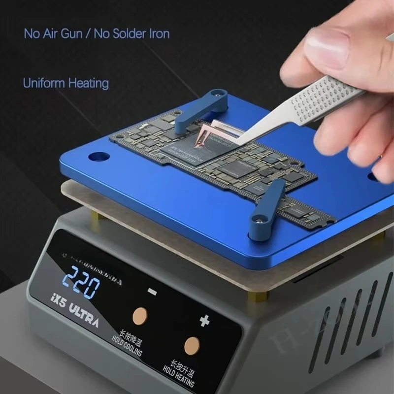 Mechanic IX5 Ultra Universal Preheating Platform Mobile Phone Motherboard Layered Bonding Glue Removal Dot matrix Repair Heater