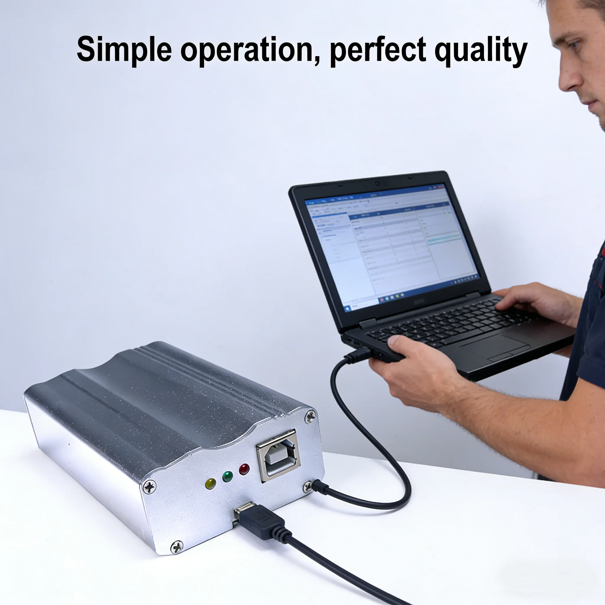 MPPS V18 SMPS Tricore Cable Car Tool EDC16 Metal Box Auto ECU Chip