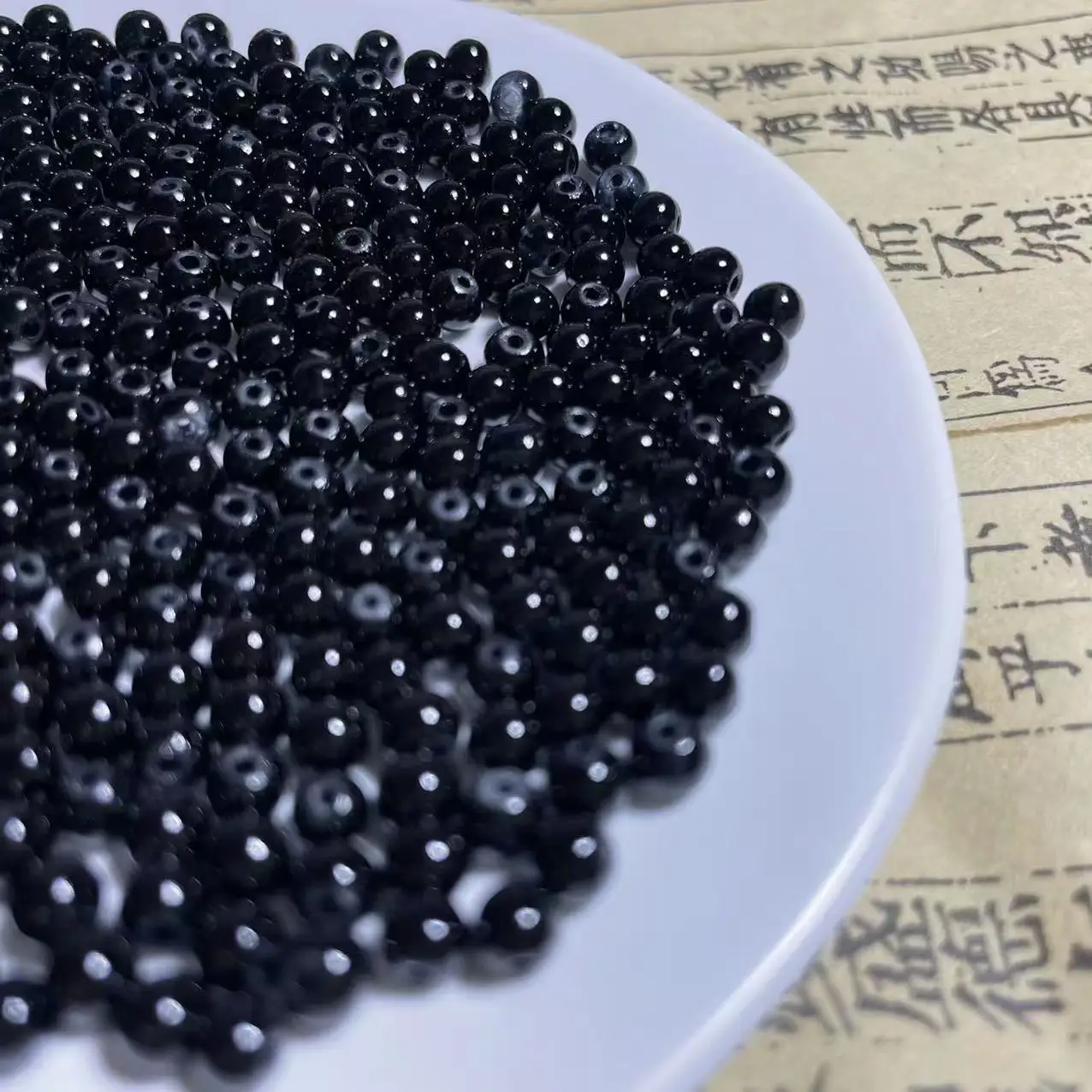 500pcs 4mm Spacer Round Seed Beads DIY Jewelry Making Supplies for Bracelet Ring Craft Beading Accessories