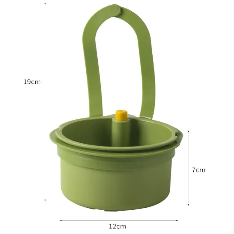 Sink Sponge Rack Kitchen Waste Collector 2 IN1 Sink Drain Basket Faucet Hanging Filter Bag Adjustable Automatic Basket