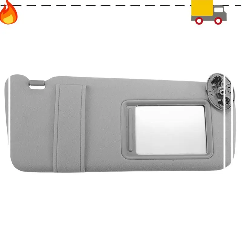 

Discount-74310-06750-E0 74320-06780-B0 Front Side Sun Visor Windshield Sunshade Without Cable Automobile For Toyota Camry 2007-1