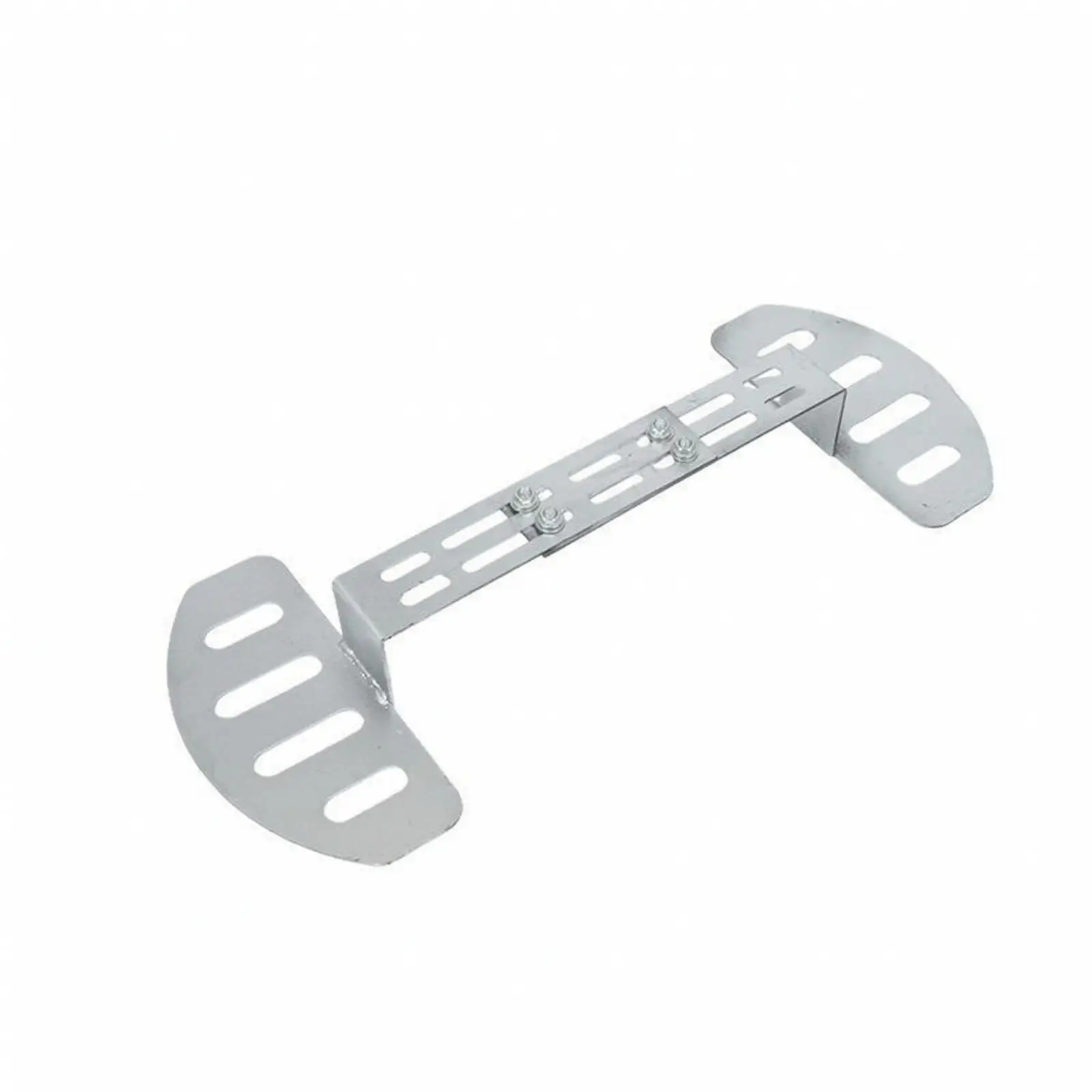 Thickened Iron Front Footboard Resistant Footboard with Mounting Bracket Sturdy for Everyday Commuting, Mobility Bike Use