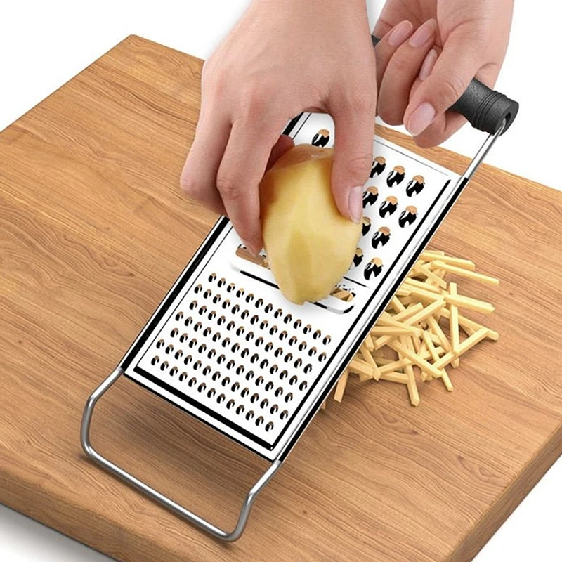 เครื่องขูดชีสมะนาวสแตนเลสสตีลอเนกประสงค์ Sharp ผักผลไม้เครื่องมือกระเทียมขิง Shavings Planer อุปกรณ์ครัว