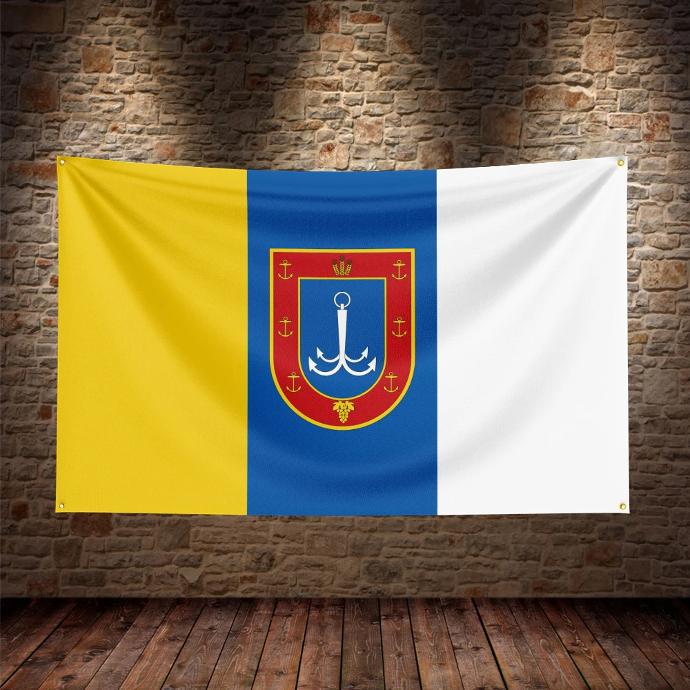 

3X5Ft Odesa Oblast Ukraine Flag For Decor