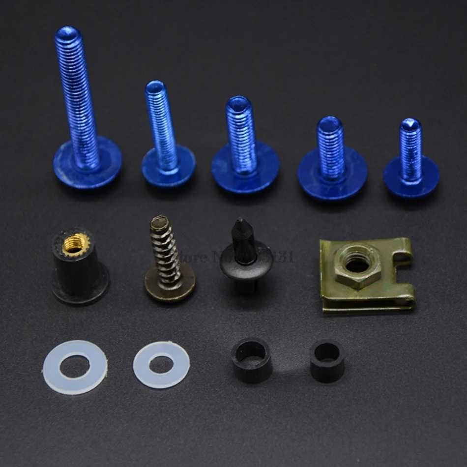 Motorcycle Bolts full set cover For Crf450X Honda Dio Af35 R1200Gs Lc Kawasaki Zx7R Fairing Ducati Clothes Yamaha Mt 10 Kymco
