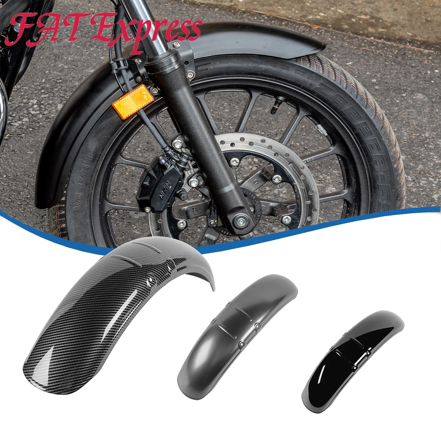 GB350/S Motorcycle Front Mudguard Wheel Fender Splash Guard Cover For Honda GB350 GB350S 2023-2024 Mud Guard Accessories