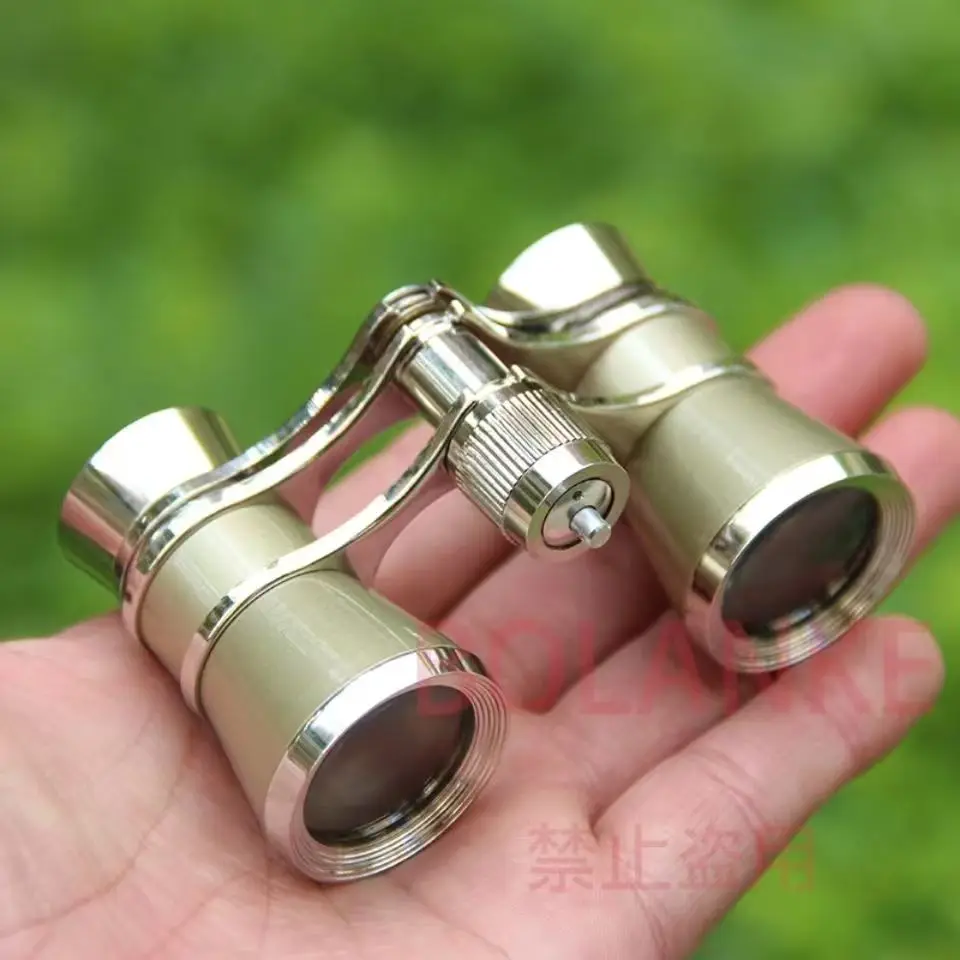 Russian Concert Binoculars Drama Mirror Korean Opera Opera Music Metal Portable Chrome Lady