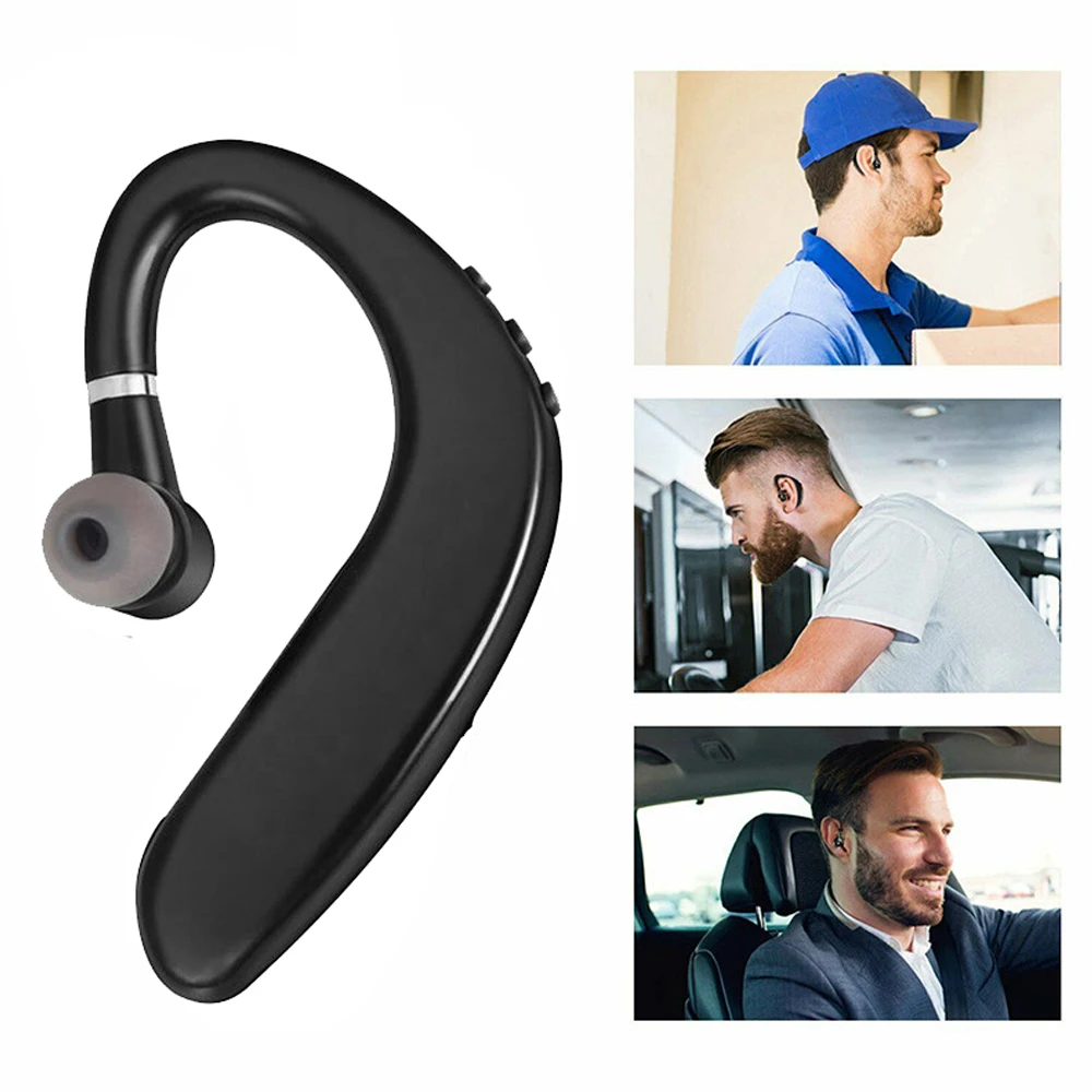 

S109 Bluetooth V5.0 Wireless Earphone Handsfree Business Headset Drive Call Mini Wireless Earphone Earbud for Smartphones W MIC