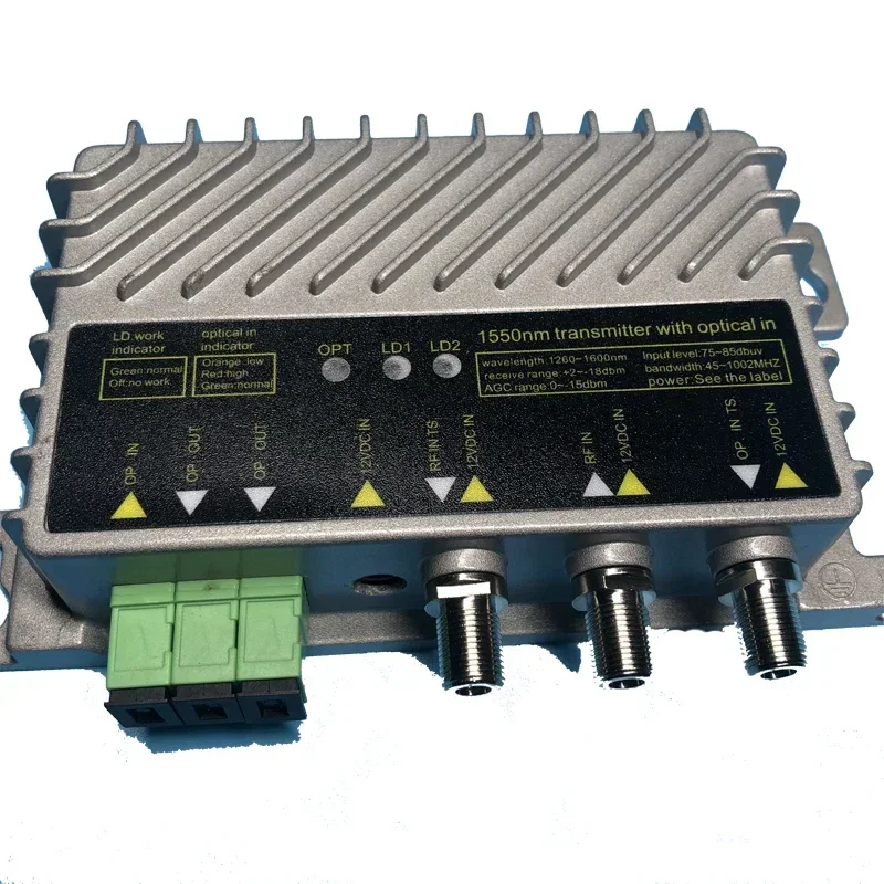 

mini transmitter 1550nm optical transmitter and receiver Feed type dual 10dbm