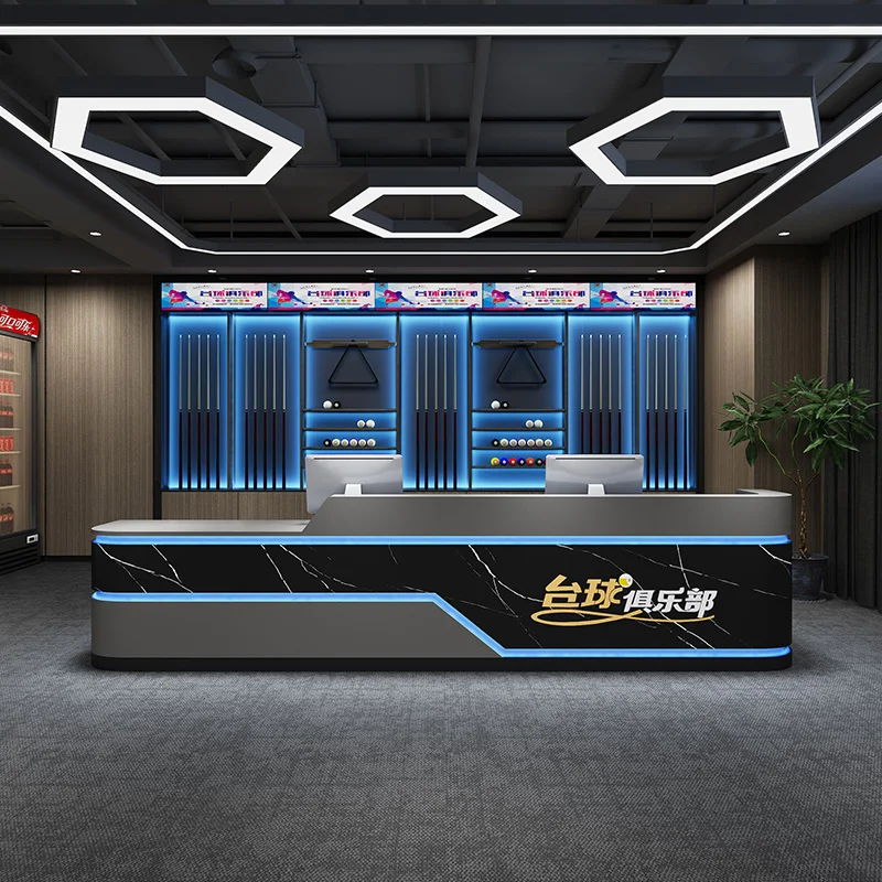 

Office Register Advisory Desk Lobby Front Stand Waiting Reception Desk Hotel Modern Banco Cassa Reception Beauty Bar Furniture